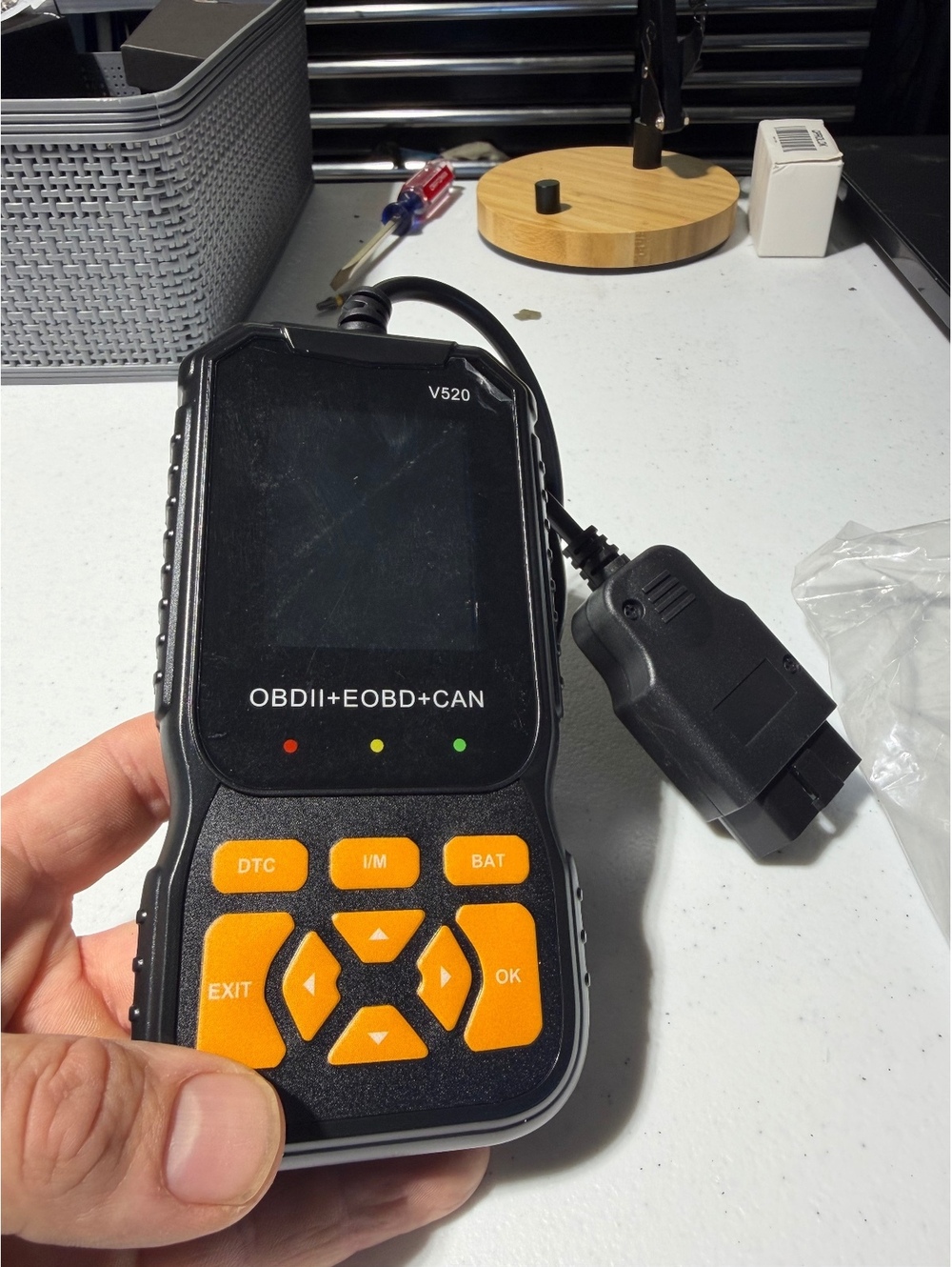 V520 OBDII EOBD CAN Scanner